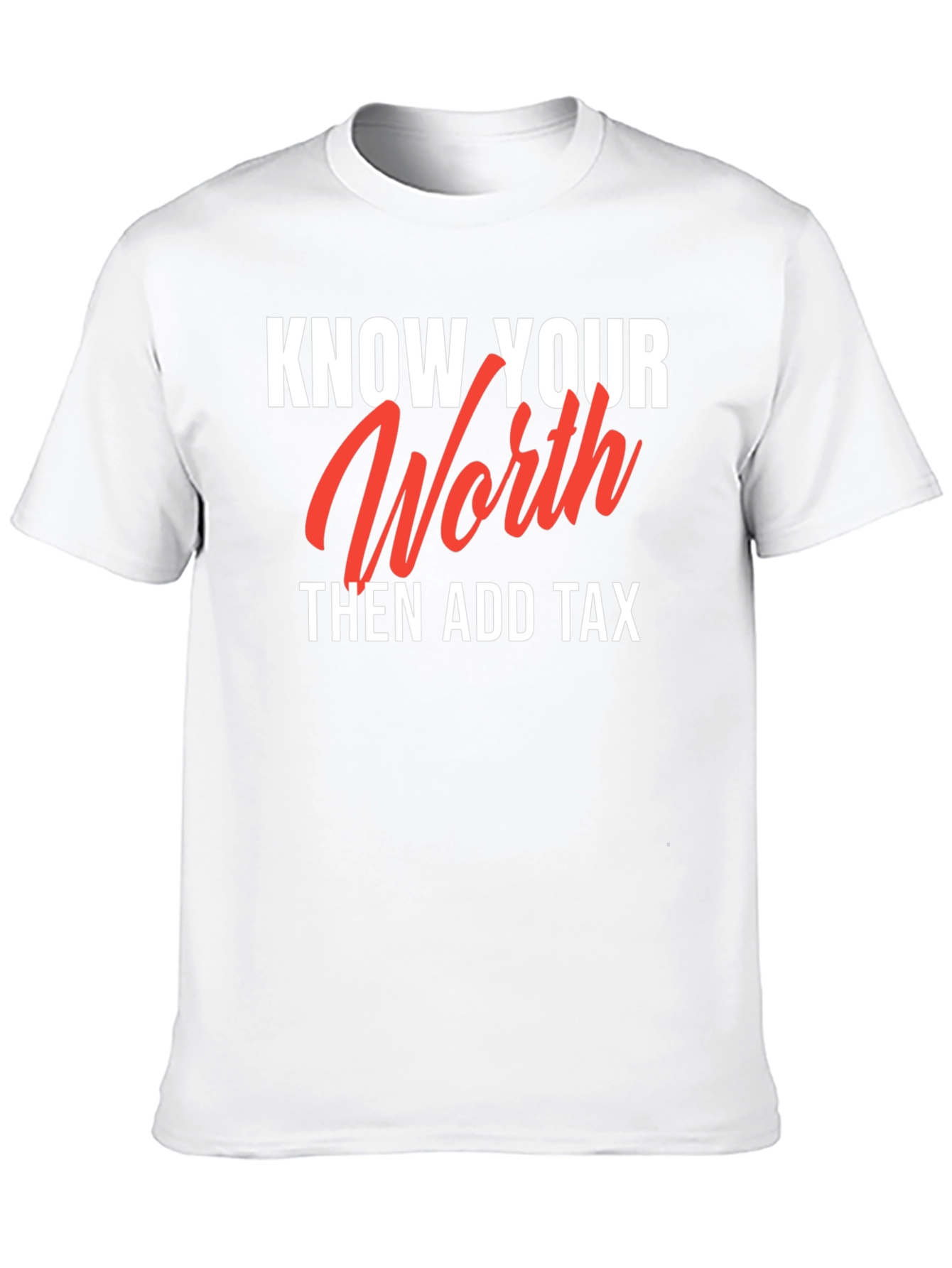 Know Your Worth Black Graphic Tee