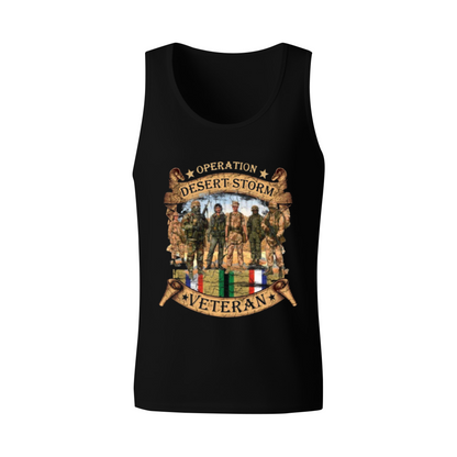 Operation Desert Storm Veteran Retro Graphic Tank