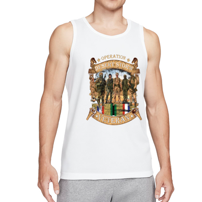 Operation Desert Storm Veteran Retro Graphic Tank