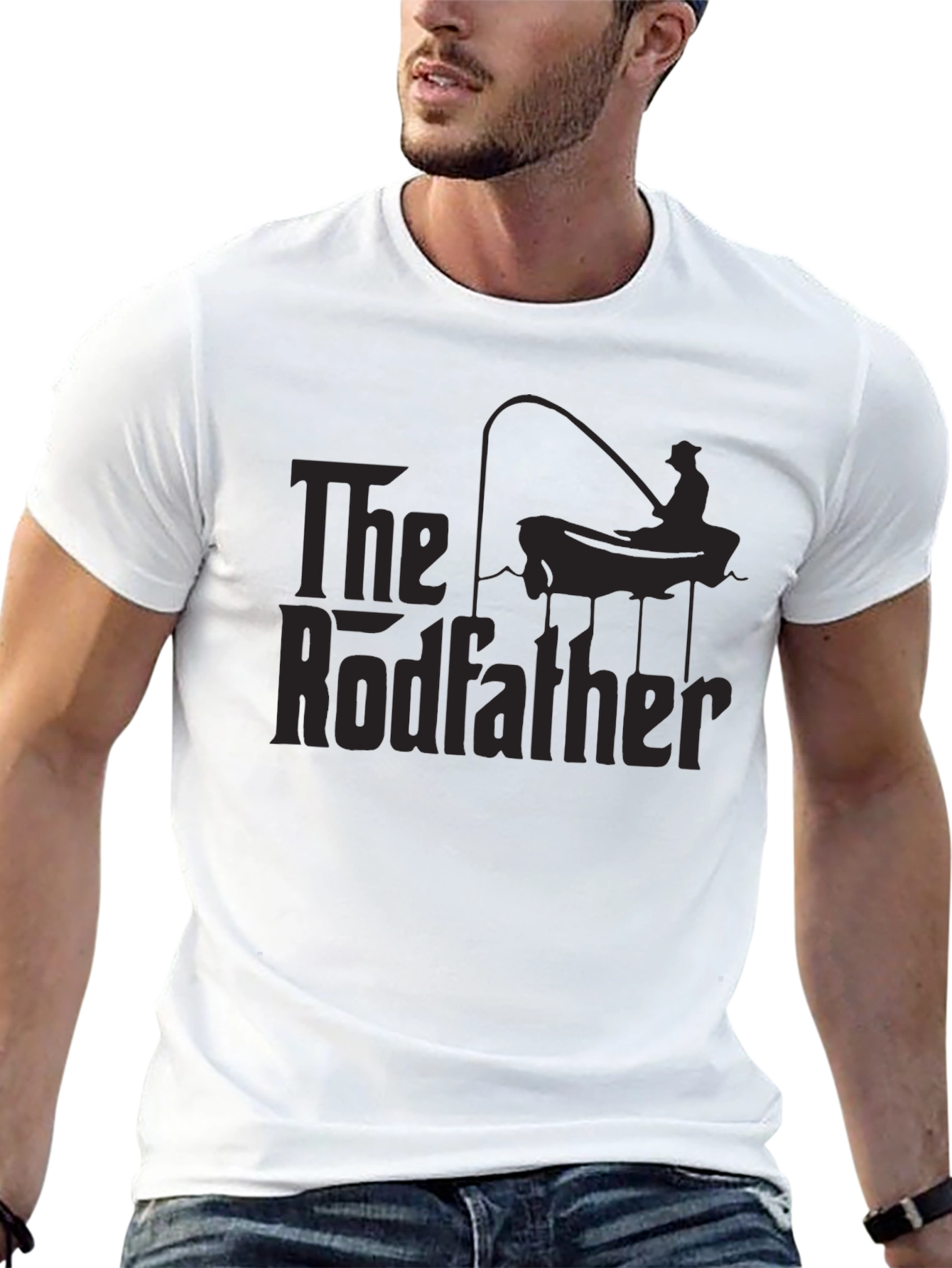 The Rodfather Fishing T-Shirt - Angler Gift