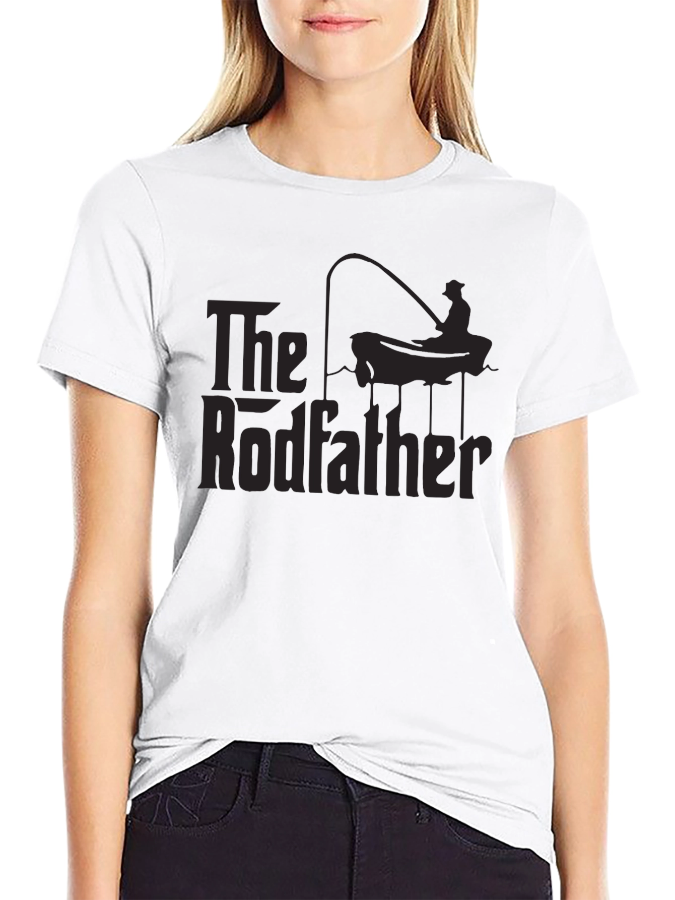 The Rodfather Fishing T-Shirt - Angler Gift