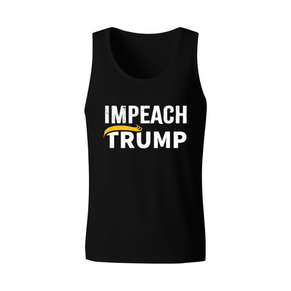 Impeach Trump Funny Political Graphic Men Tank Top