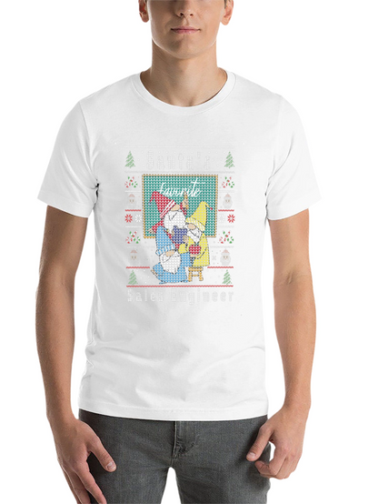 Santas Favorite Sales Engineer Ugly Christmas Sweater T-Shirt