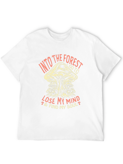 Into the Forest Mushroom Graphic T-Shirt