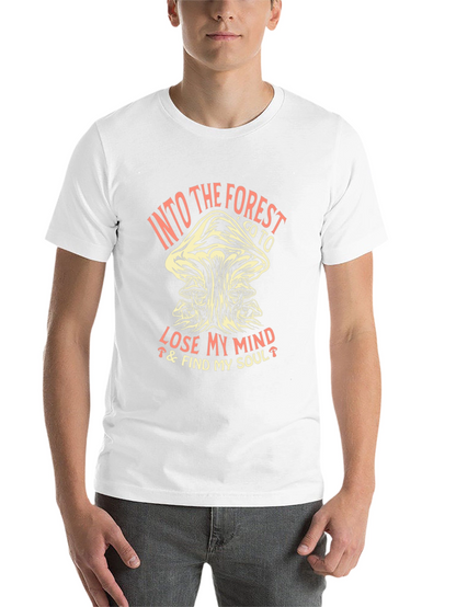 Into the Forest Mushroom Graphic T-Shirt