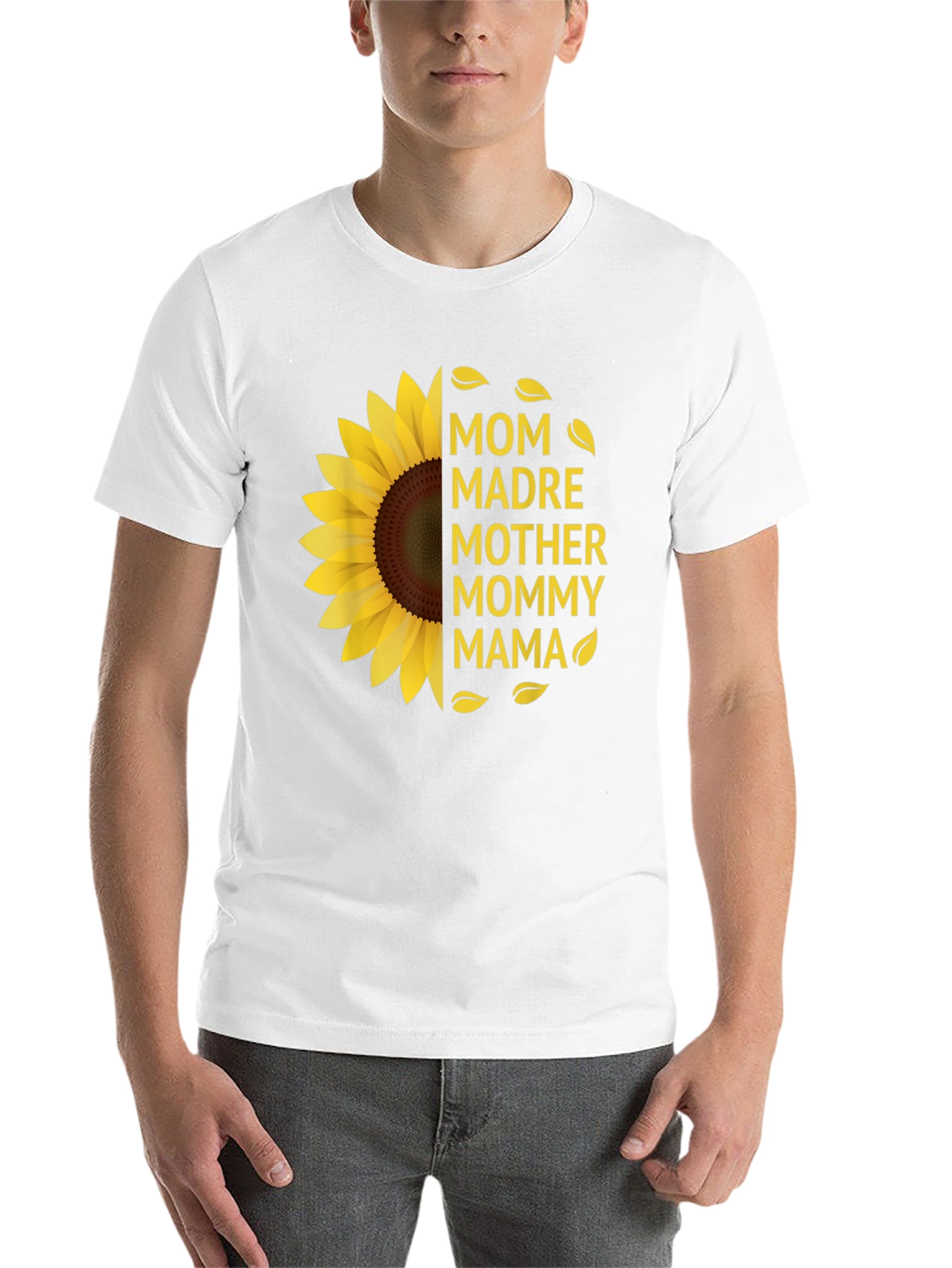 Mom Sunflower Graphic T-Shirt - Mothers Day Gift