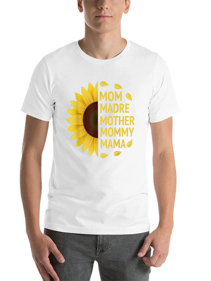 Mom Sunflower Graphic T-Shirt - Mothers Day Gift