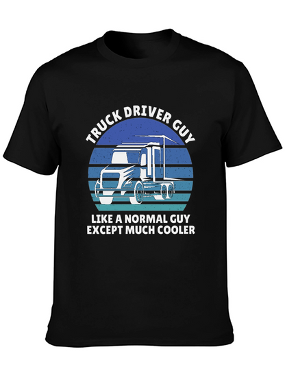 Truck Driver Guy T-Shirt