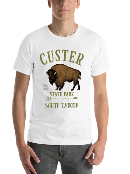Custer State Park T-Shirt - Bison Design