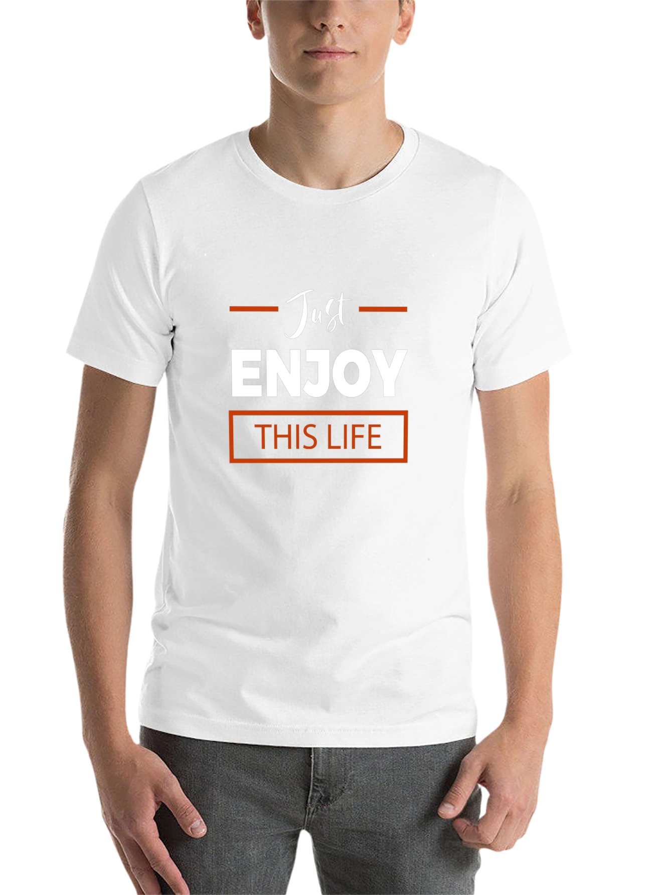 Just Enjoy This Life Black T-Shirt
