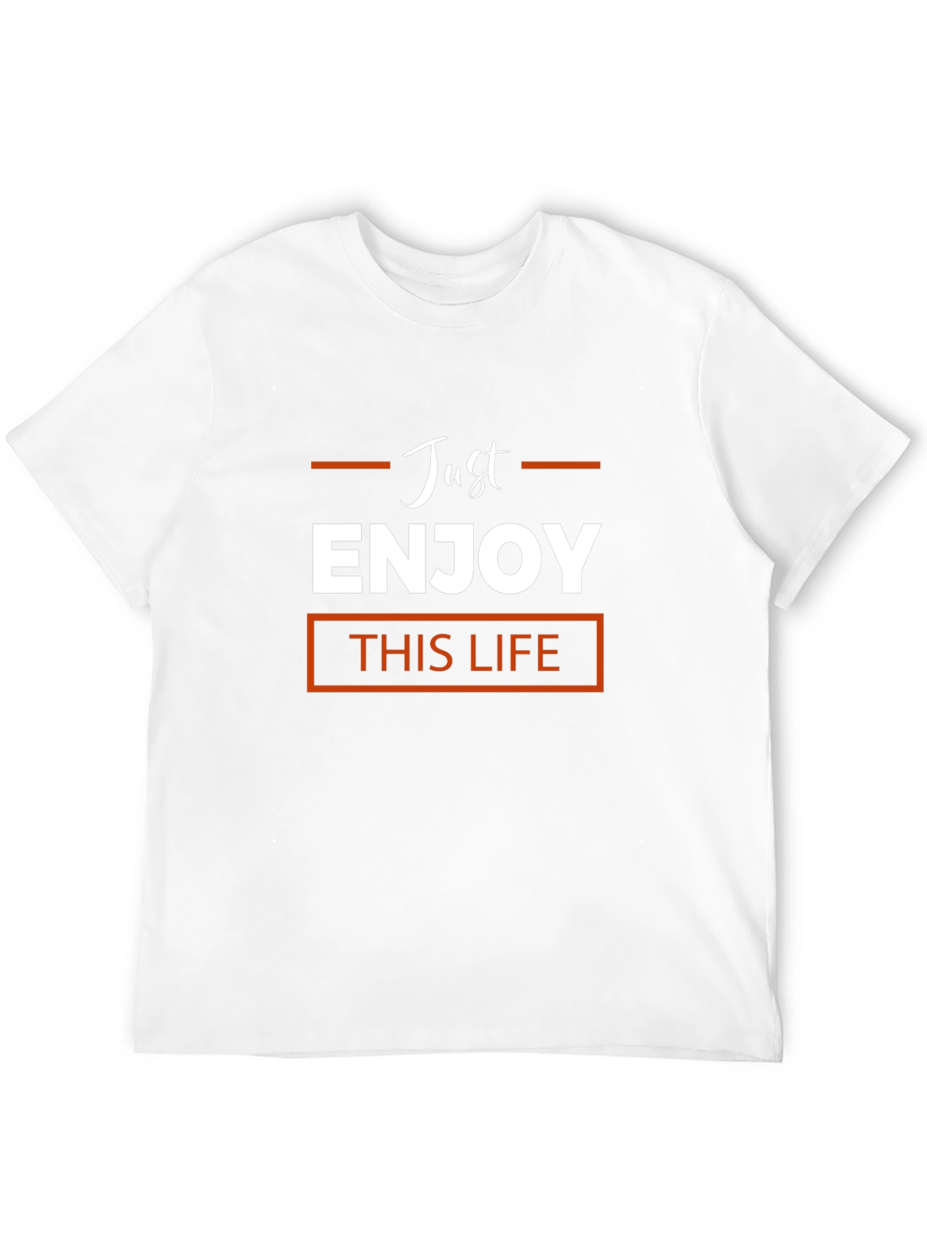 Just Enjoy This Life Black T-Shirt