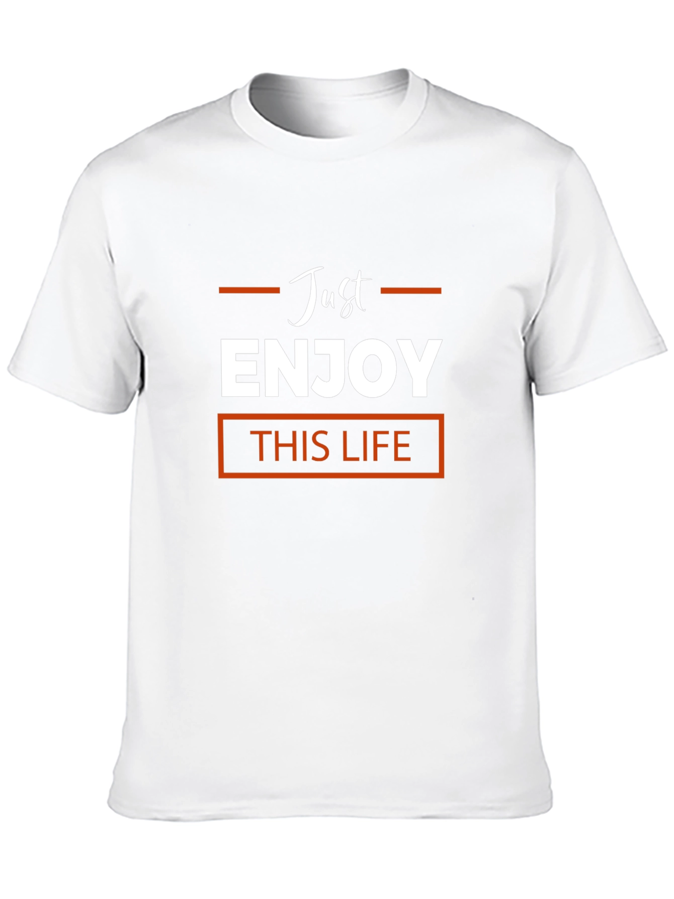 Just Enjoy This Life Black T-Shirt