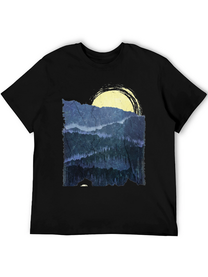 Mountain Scene Graphic Tee