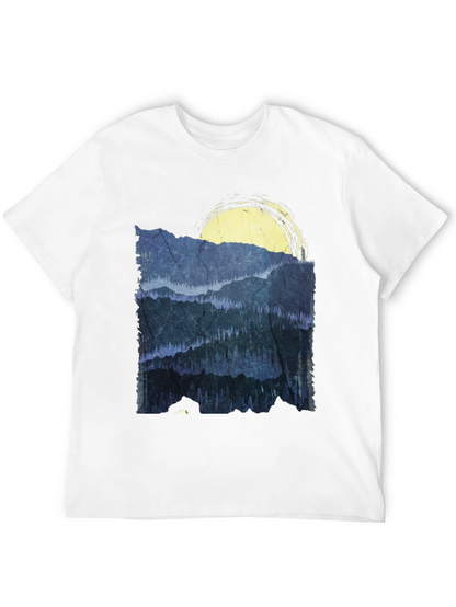 Mountain Scene Graphic Tee