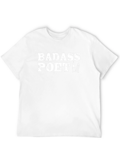 Badass Poet Graphic Tee - Black T-Shirt