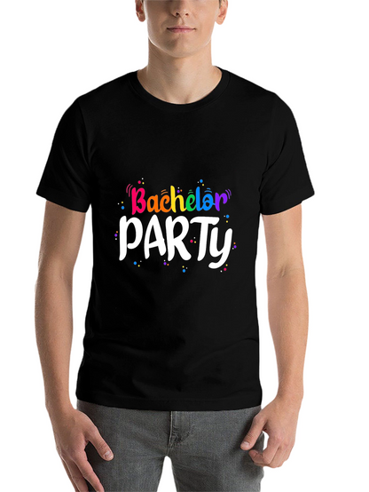 Bachelor Party Rainbow T-Shirt