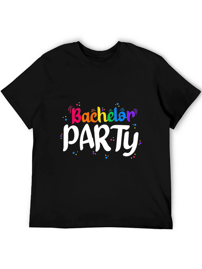 Bachelor Party Rainbow T-Shirt