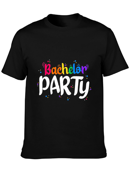 Bachelor Party Rainbow T-Shirt