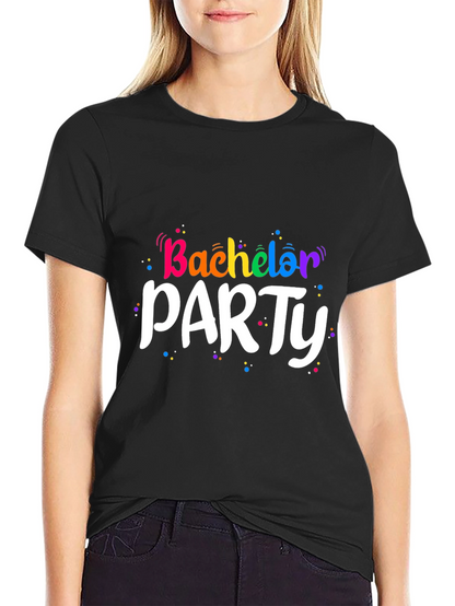 Bachelor Party Rainbow T-Shirt