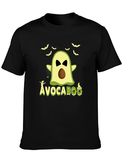 Avocabooo Halloween T-Shirt - Funny Avocado Ghost Tee