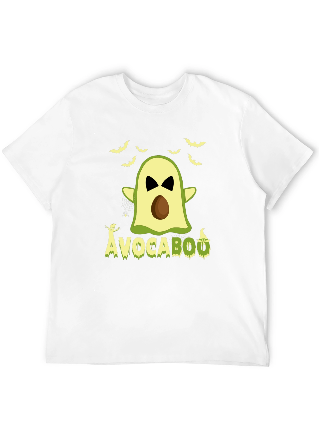 Avocabooo Halloween T-Shirt - Funny Avocado Ghost Tee