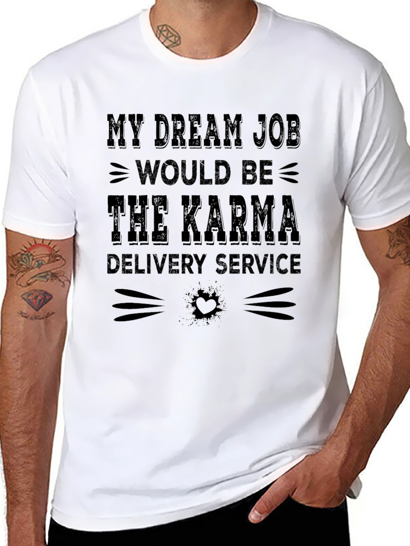 Karma Delivery Service Graphic T-Shirt