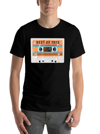 Retro 1975 Cassette Graphic T-Shirt