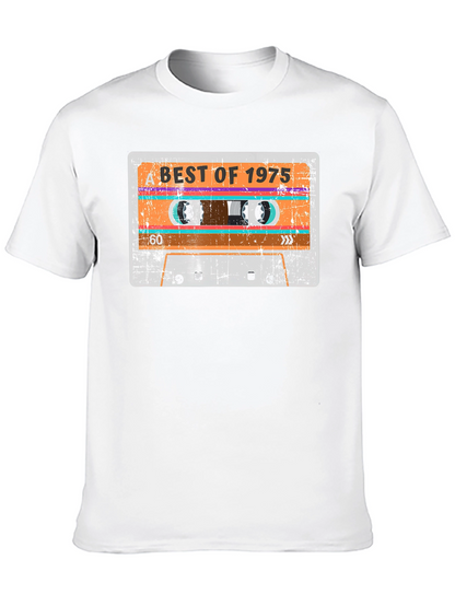 Retro 1975 Cassette Graphic T-Shirt