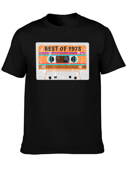 Retro 1975 Cassette Graphic T-Shirt