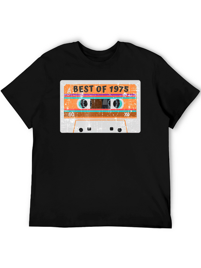 Retro 1975 Cassette Graphic T-Shirt