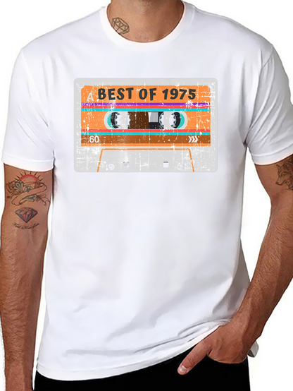 Retro 1975 Cassette Graphic T-Shirt