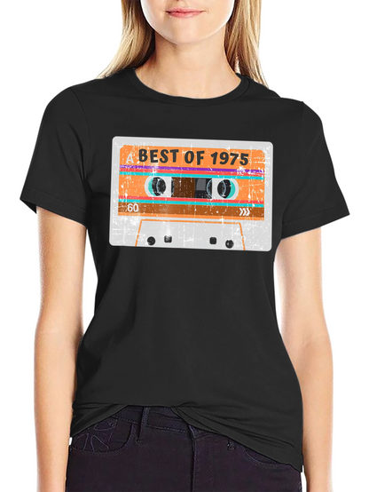 Retro 1975 Cassette Graphic T-Shirt