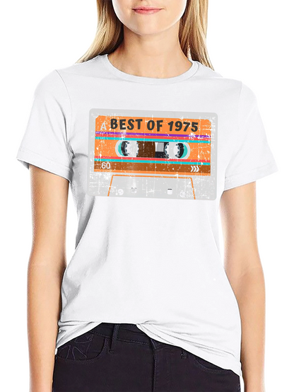 Retro 1975 Cassette Graphic T-Shirt