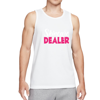 Skincare Dealer Men¡¯s Tank Top | Esthetician Skincare Business Graphic Sleeveless Tee