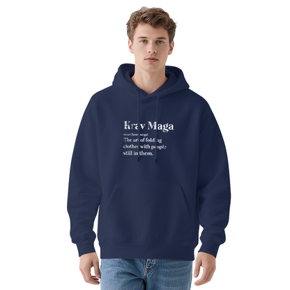 Funny Krav Maga Definition Quote Unisex Hoodie, Soft Lounge Comfort