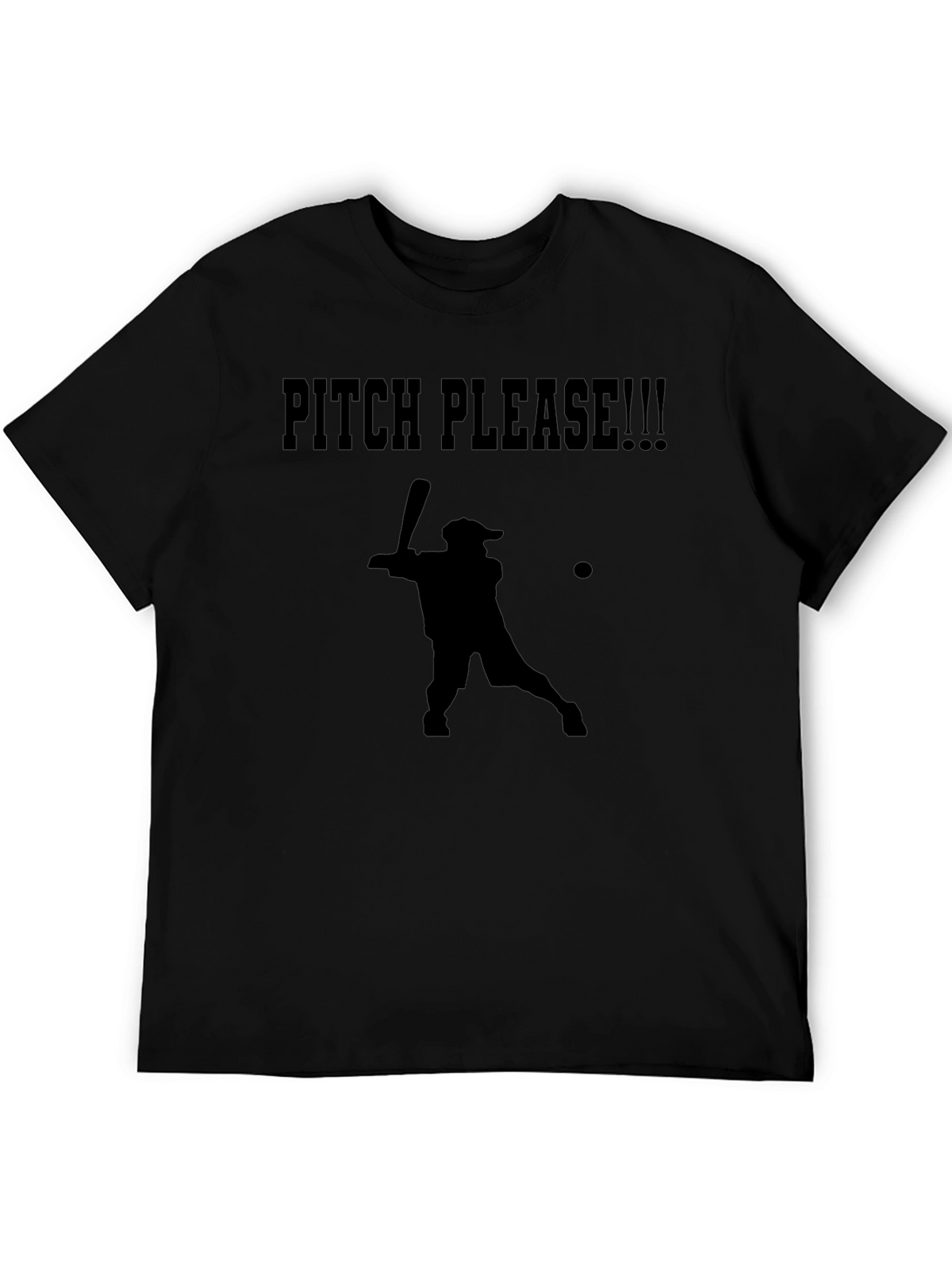 Pitch Please Baseball Graphic T-Shirt