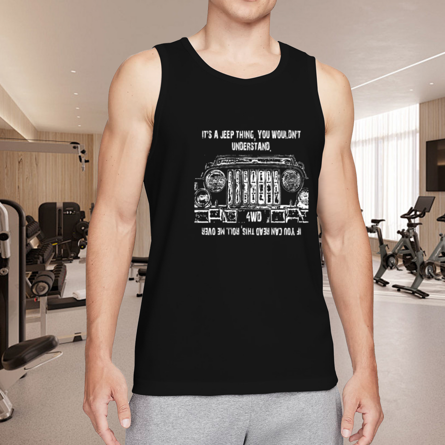 It's A Jeep Thing Offroad 4WD Lover Graphic Tank Top