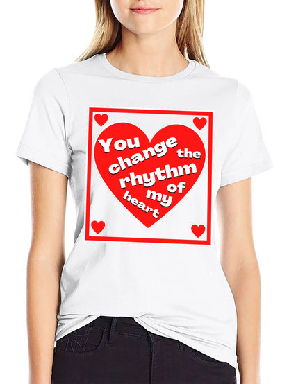 Rhythm of My Heart Graphic Tee - Black