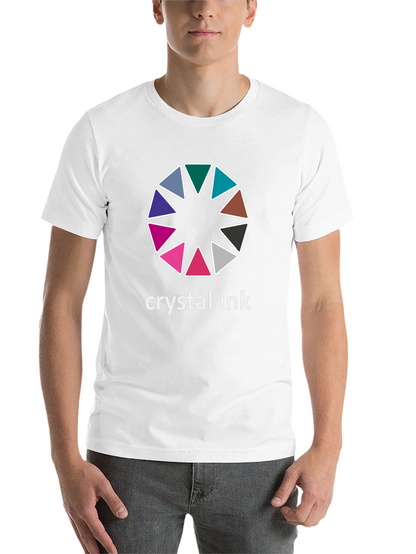 Crystal Ink Graphic Tee - Stylish Black Cotton T-Shirt