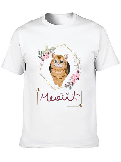 Cute Cat Graphic Tee