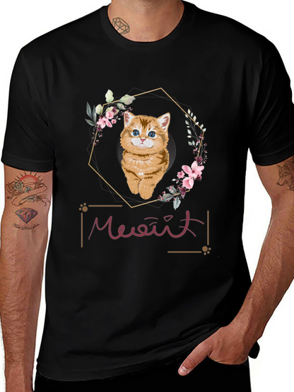 Cute Cat Graphic Tee