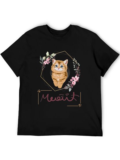 Cute Cat Graphic Tee