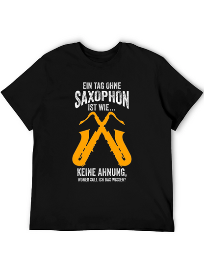 Saxophone Lover T-Shirt - Funny Musician Tee