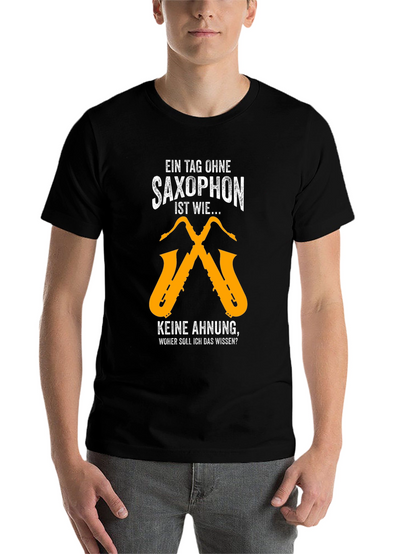Saxophone Lover T-Shirt - Funny Musician Tee