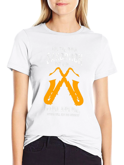 Saxophone Lover T-Shirt - Funny Musician Tee