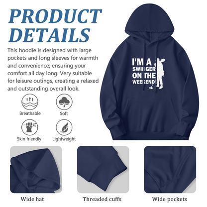 Funny Golfer Slogan Hoodie, Relaxed Fit For Golf Lovers