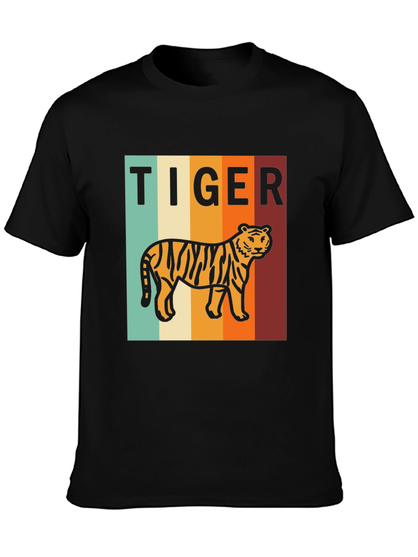 Retro Tiger Graphic Tee