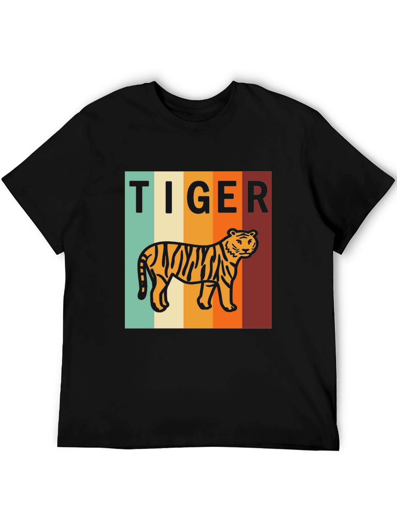 Retro Tiger Graphic Tee