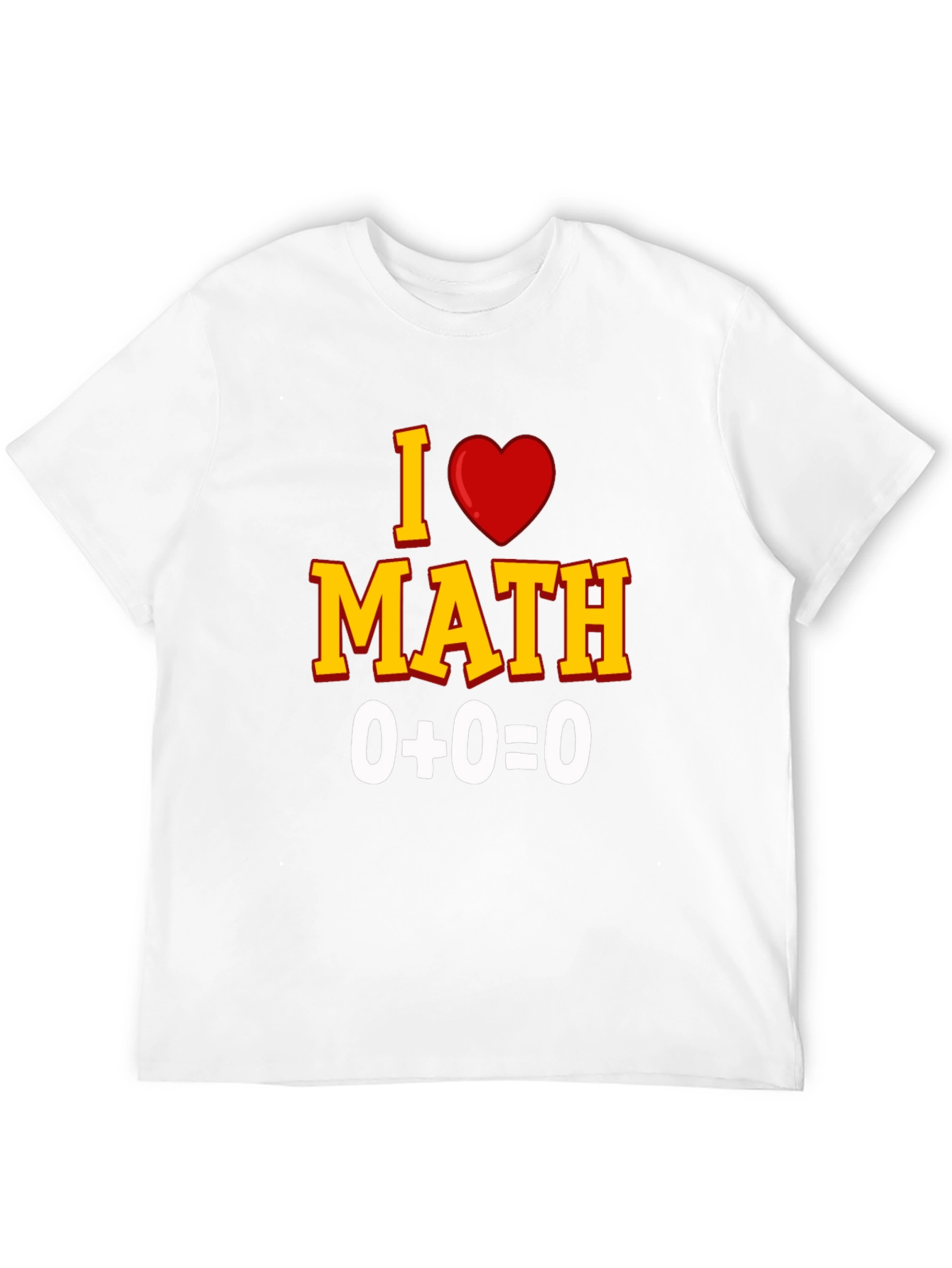 I Love Math T-Shirt