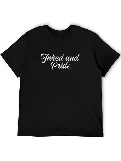 Inked and Pride Black Graphic T-Shirt